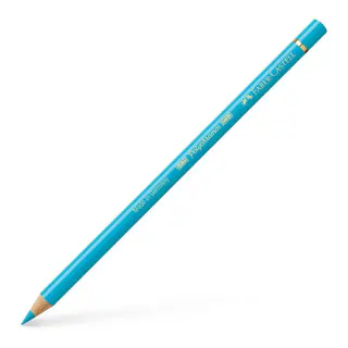 مداد رنگی تک رنگ پلی کروموس فابرکستل Light Cobalt Turquoise کد 154