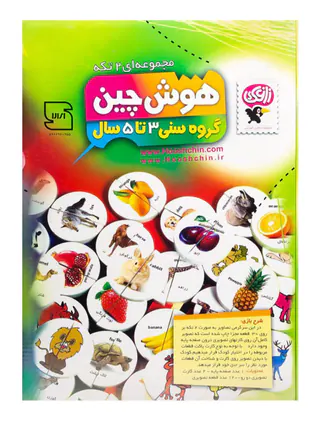 آموزش هوش چین مجموعه ای 2تکه3تا 5 سال فانتزی زاغک