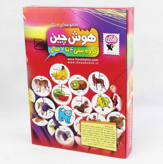 آموزش هوش چین مجموعه ای 4تکه4تا 7 سال زاغک