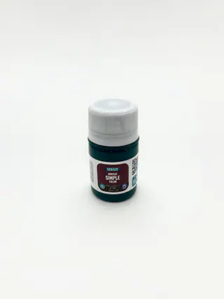 رنگ اکریلیک 30میل سوداکو ساده سبز سیر کد 00343