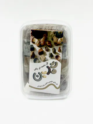 گل ماسه ای رنگی ظرف دار گلین