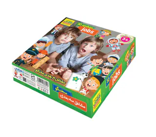 بازی فکری مشاغل سه بعدی برند فکرا