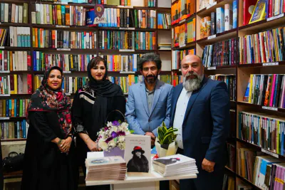 امضا و رونمایی دو اثر از کوثر شیخ نجدی