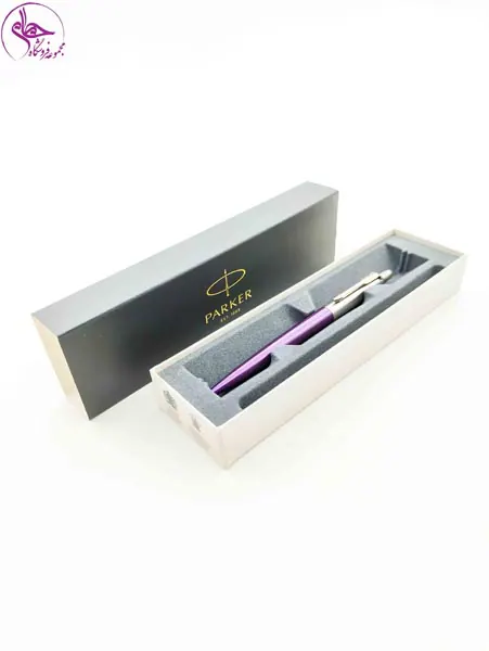 خودکار تمام استیل گیره کروم PK-Jotter - بنفش