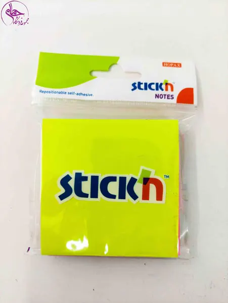 کاغذ یادداشت مربع 3تایی Stickn -21093