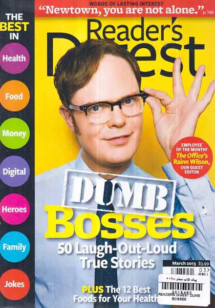 READERS DIGEST BOSSES