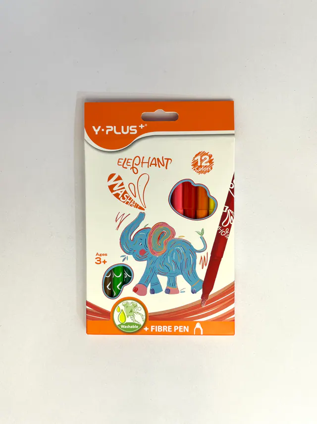 ماژیک نرمال 12رنگ Y-PLUS-70100