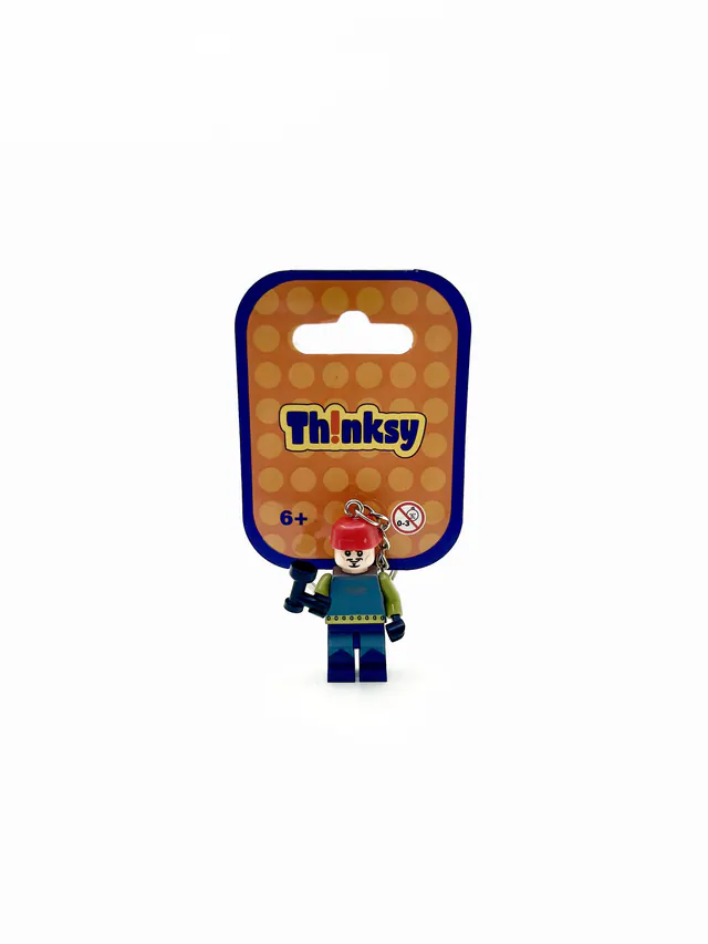 جا سوئیچی لگو فیگور لیبل نارنجی THINKSY