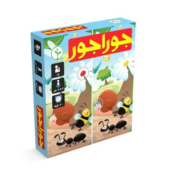 بازی فکری کارتی جوراجور برند نهالک