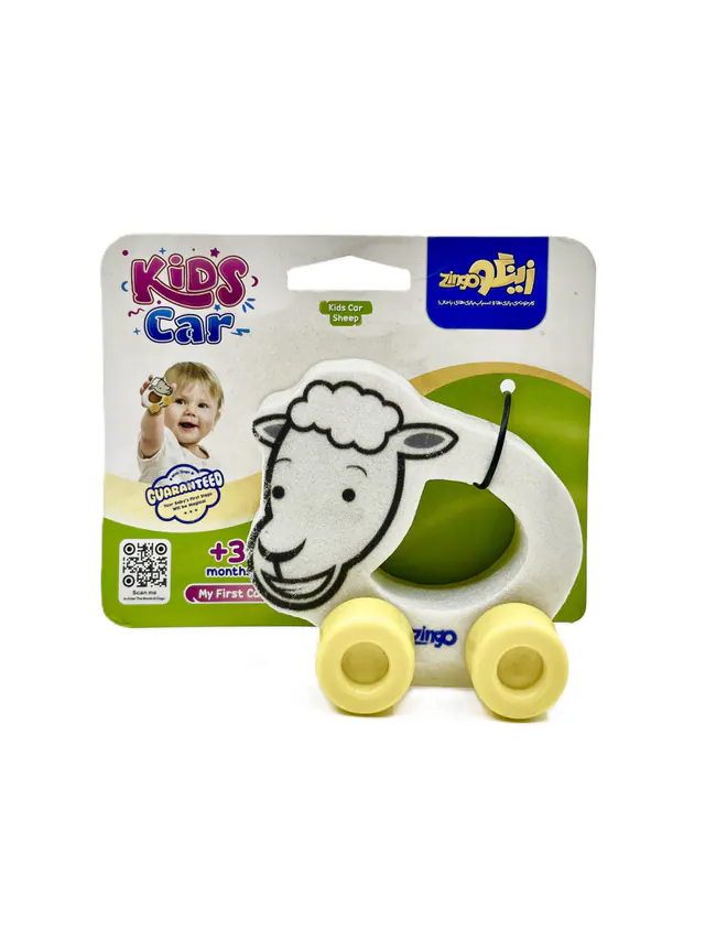 حیوانات چهار چرخ ابری KIDS CAR 12 عددی زینگو