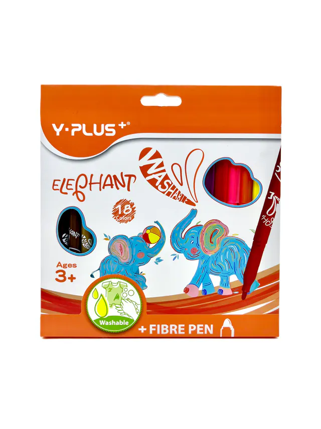 ماژیک نرمال 18رنگ Y-PLUS-70500